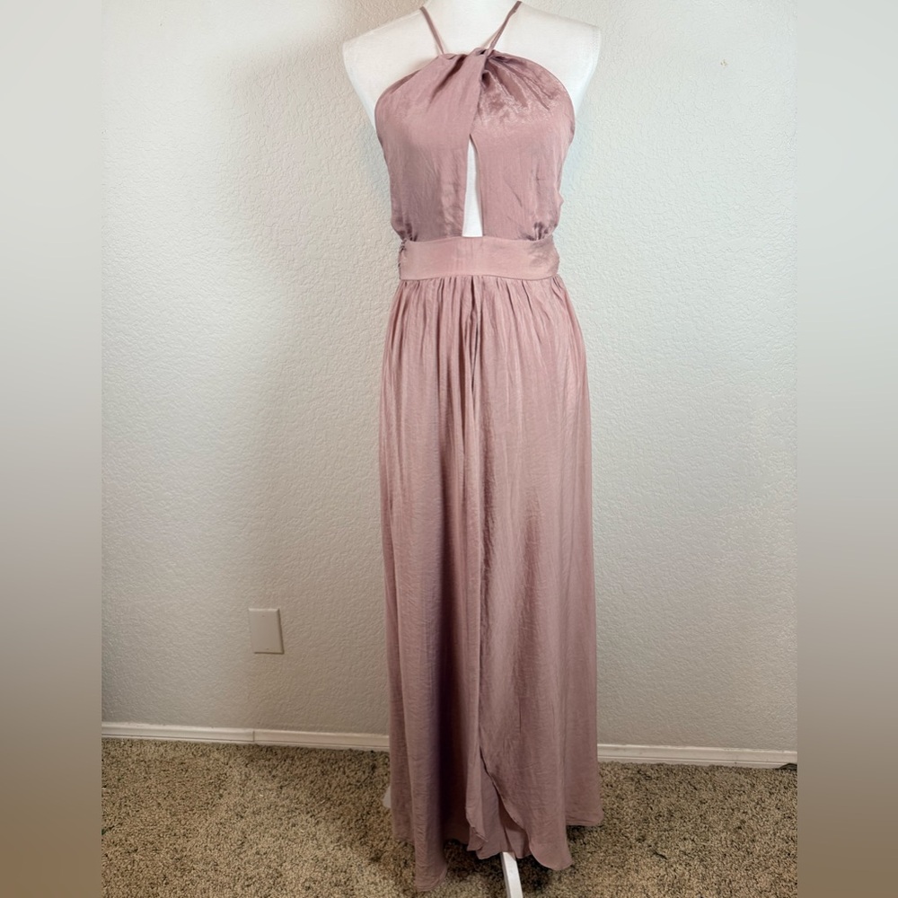 Hello Molly “Stop Motion” Mocha Maxi Dress. New‎ with Tags. Small